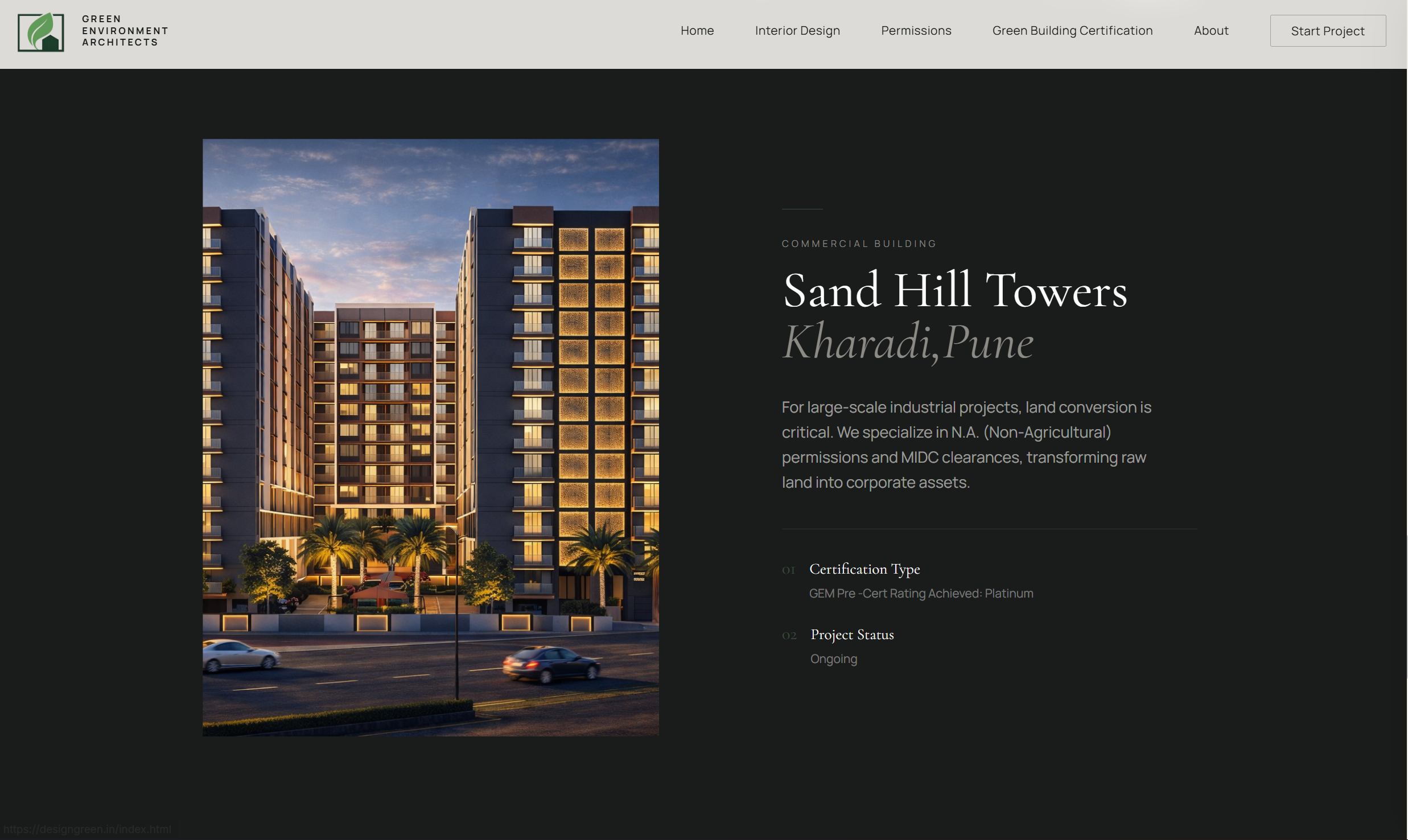 Design Green Website Screenshot 9